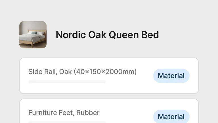 Bill of materials